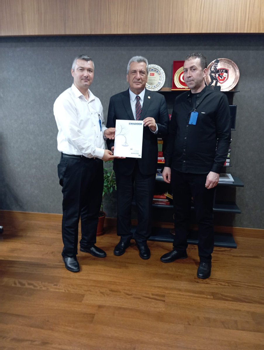 Cumhuriyet Halk Partisi Gaziantep Millet Vekili Sayın Hasan Öztürkmen <a href="/hasanozturkmen/">Hasan Öztürkmen</a> Beyefendiye nazik kabulleri için teşekkür ediyor, kolaylıklar diliyoruz.

<a href="/herkesicinCHP/">CHP 🇹🇷</a> 
<a href="/eczozgurozel/">Özgür Özel</a> 
<a href="/alimahir/">Ali Mahir Başarır</a> 
<a href="/gamzetascier/">Gamze Şengel TAŞCIER</a> 
<a href="/ekrem_imamoglu/">Ekrem İmamoğlu</a> 
<a href="/gunaydingokhan/">Gökhan Günaydın</a> 

#17YılCezamıOlur ❓