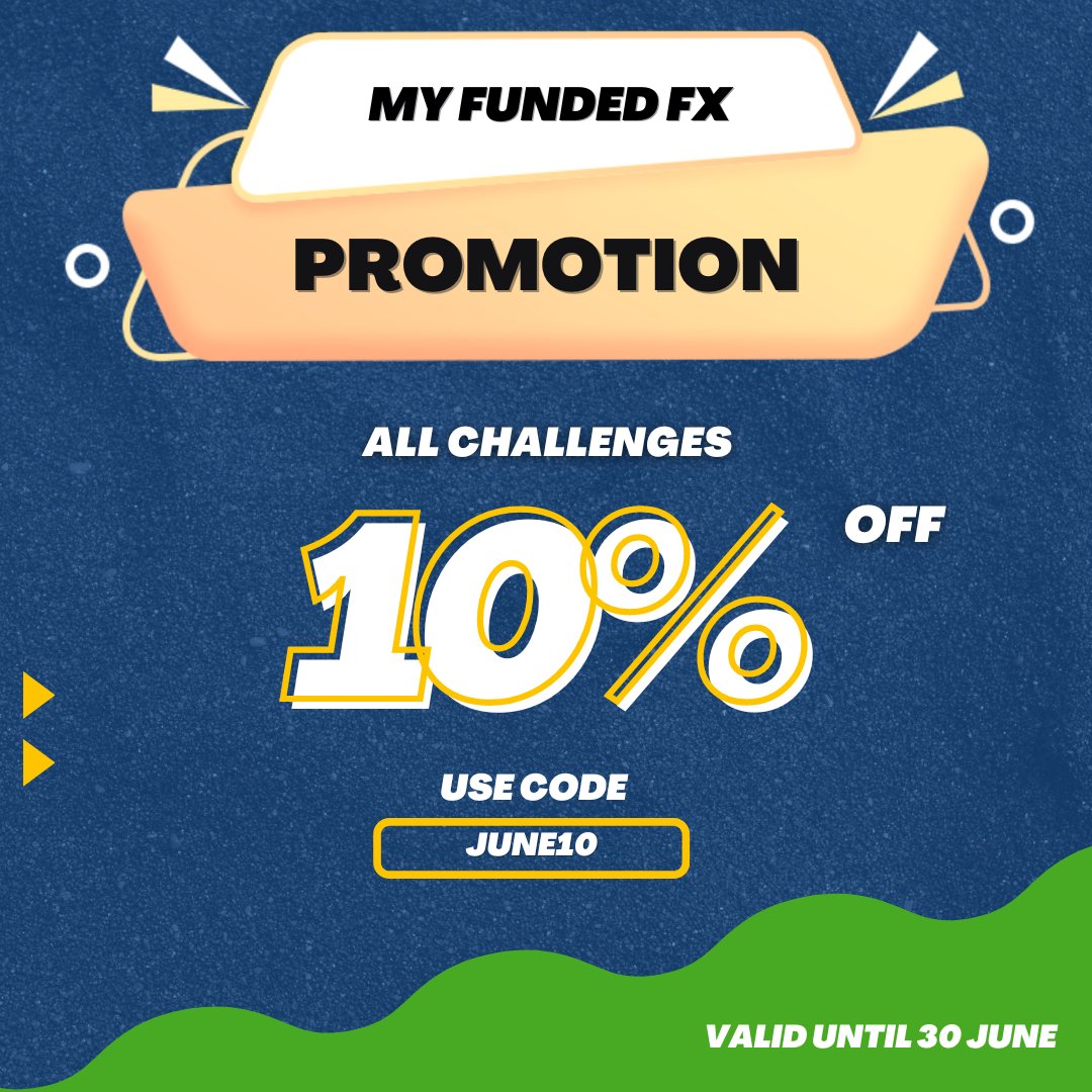 propsdiscount's tweet image. 🚨  Promo By @MyFundedFX

⏰ Limited Time 10% Off On All Challenges!

Coupon Code: JUNE10

Get It Here &amp;gt;&amp;gt;&amp;gt; fxpfreview.com/myfundedfx

#JunePromo #MyFundedFX #PropFirm