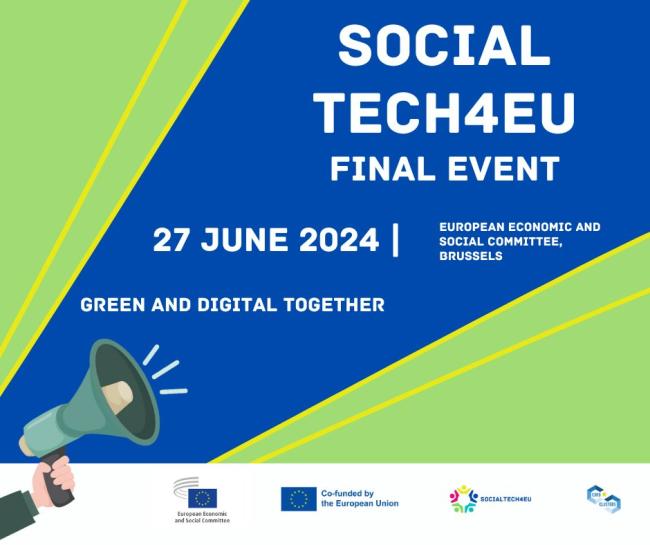 📢Join <a href="/SocialTech4EU/">SocialTech4EU</a> Final Conference to discuss the enabling environment needed to foster social innovation, digital &amp; green transition.

📅June 27
📍Brussels

For whom?
✅Social Economy Networks
✅Clusters managers
✅EU policymakers

More on the #ECCP👇
clustercollaboration.eu/content/social…