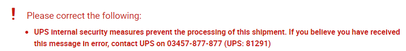 fiixsh's tweet photo. fix your shit @UPS https://t.co/26ZYzlQVWJ