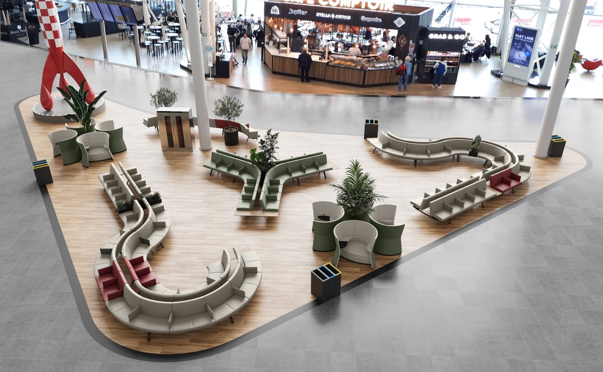 poltronafrau's tweet photo. Poltrona Frau had the pleasure to help #BrusselsAirport transform its waiting areas into a nexus of comfort and style with the Bay Lounge seating system, masterfully designed by @FosterPartners for Poltrona Frau.  

#PoltronaFrau #FosterPartners https://t.co/sRBbAc6q4K
