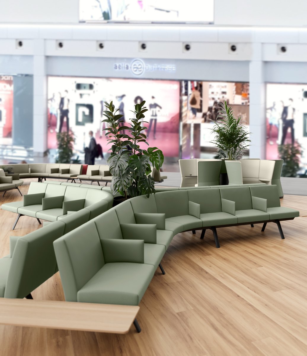 poltronafrau's tweet photo. Poltrona Frau had the pleasure to help #BrusselsAirport transform its waiting areas into a nexus of comfort and style with the Bay Lounge seating system, masterfully designed by @FosterPartners for Poltrona Frau.  

#PoltronaFrau #FosterPartners https://t.co/sRBbAc6q4K