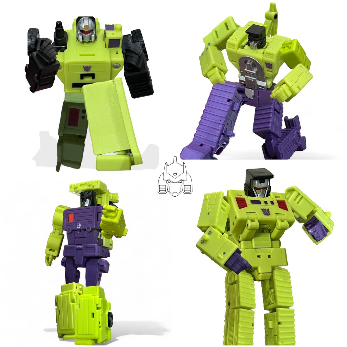 SpringerWrecker's tweet image. Good morning!

#LongHaul
#Scavenger
#Mixmaster
#Bonecrusher

I finished their bodies 🤣