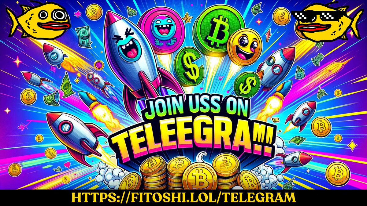 FitoshiCoin's tweet image. 🐟 Dive into the fun with #FitoshiCoin! 
🌊 Don't miss our splashing pool party! 

Join our Telegram where all the magic happens. 🎉 

Hop in and make a splash with us at: fitoshi.lol/telegram

#pepe #shib #crypto #gem #gempad #memecoin #solana #dogecoin #shib #pepe #ICO…