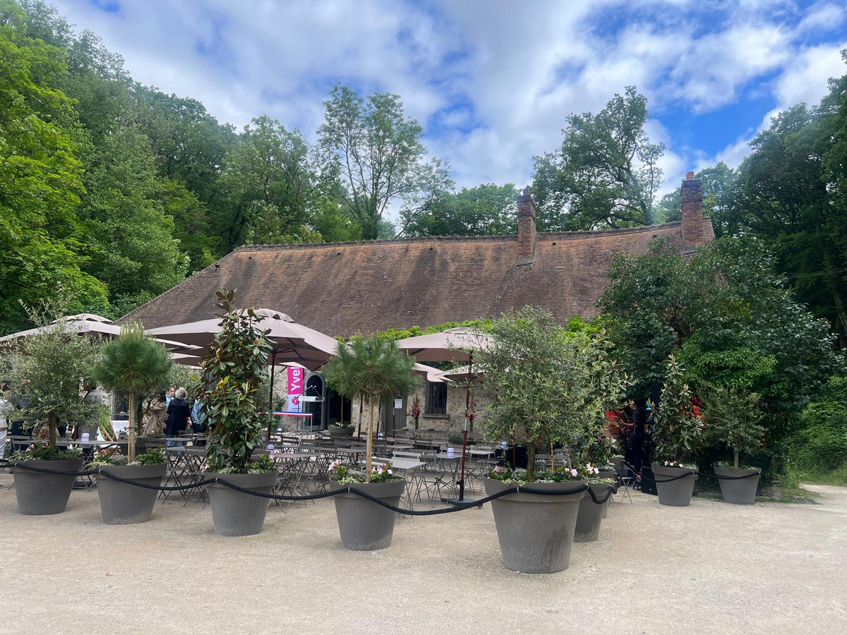 Ce matin, votre VP @GeoffroyBax  et votre conseillère départementale Clarisse Demont ont inauguré aux côtés de la Maire de @VilledeCernay Claire Cheret la reconfiguration du musée du Petit Moulin des Vaux de Cernay, désormais un « restaurant culturel ».