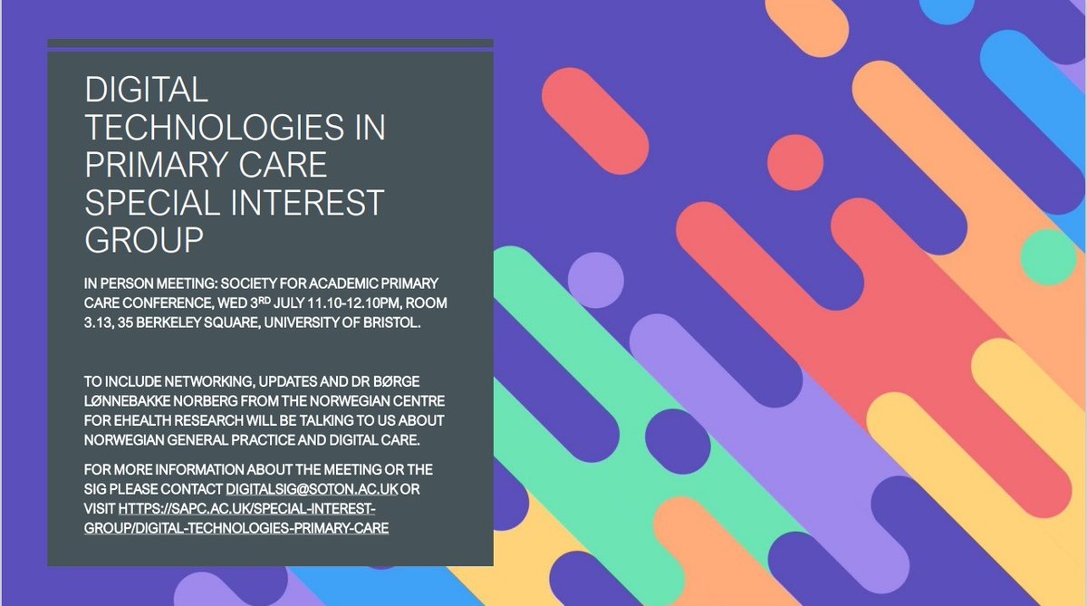 DigitalTechPC's tweet photo. Join us before the @sapcacuk ASM kicks off, for a meeting of the SIG. All welcome, we hope to see you there. https://t.co/CE16j6BZJy