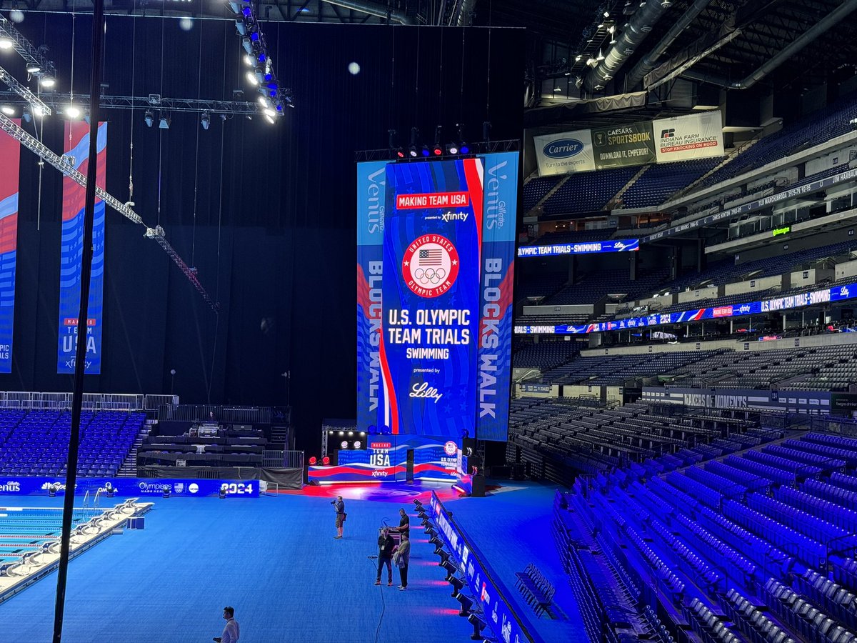 US Olympic Swim trials pool <a href="/LucasOilStadium/">Lucas Oil Stadium</a> is ready! <a href="/GerryDick/">GerryDick</a> <a href="/IIB/">Inside INdiana Business</a> <a href="/IBJnews/">IBJ News</a>