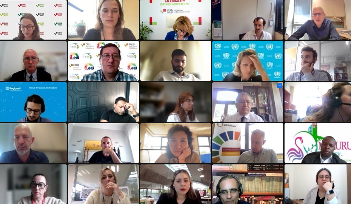 uclg_org's tweet photo. #LearningWithUCLG
🤝Strategic planning meets political planning!
👩🎓@HoeflichSara shares insights on the new module 2 on #LocalizingtheSDGs!
✨The innovative approach connects day-to-day planning with the SDG agenda, empowering communities to implement strategies effectively. https://t.co/GTXIXatCLz