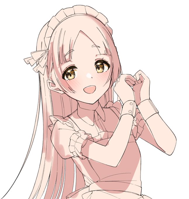 千奈ちゃん描いてる 