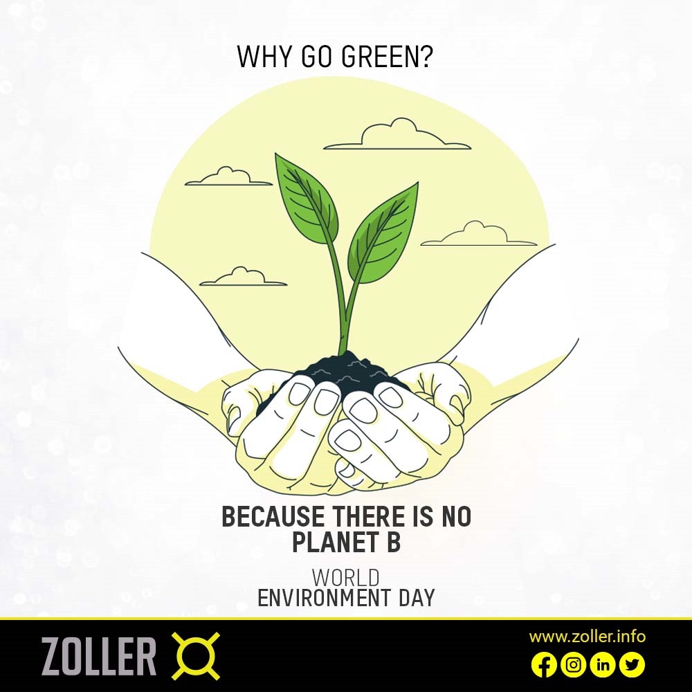 ZollerIndia's tweet photo. Wishing everyone a great #WorldEnvironmentDay 2024. 

A time to celebrate the beauty and #diversity of our #planet. On this day, let’s all pledge together to strive towards making our planet a better place for all. 

#ZOLLER #GoGreen #Climatechange #ecofriendly #Sustainability https://t.co/N8mXabTELJ