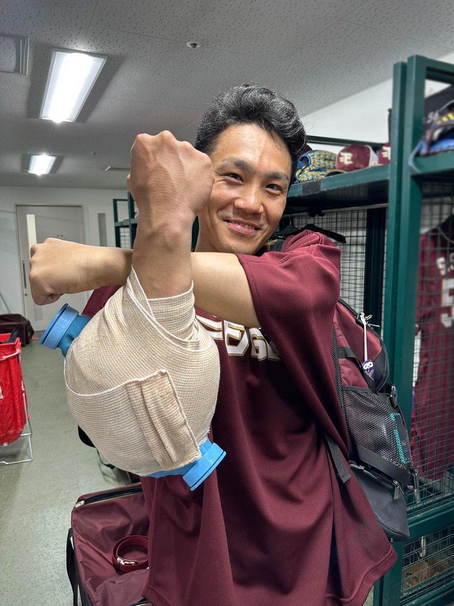 ホッとしたぁ〜からの
「オ・ゴー！」

#則本昂大
#RakutenEagles #いただき！