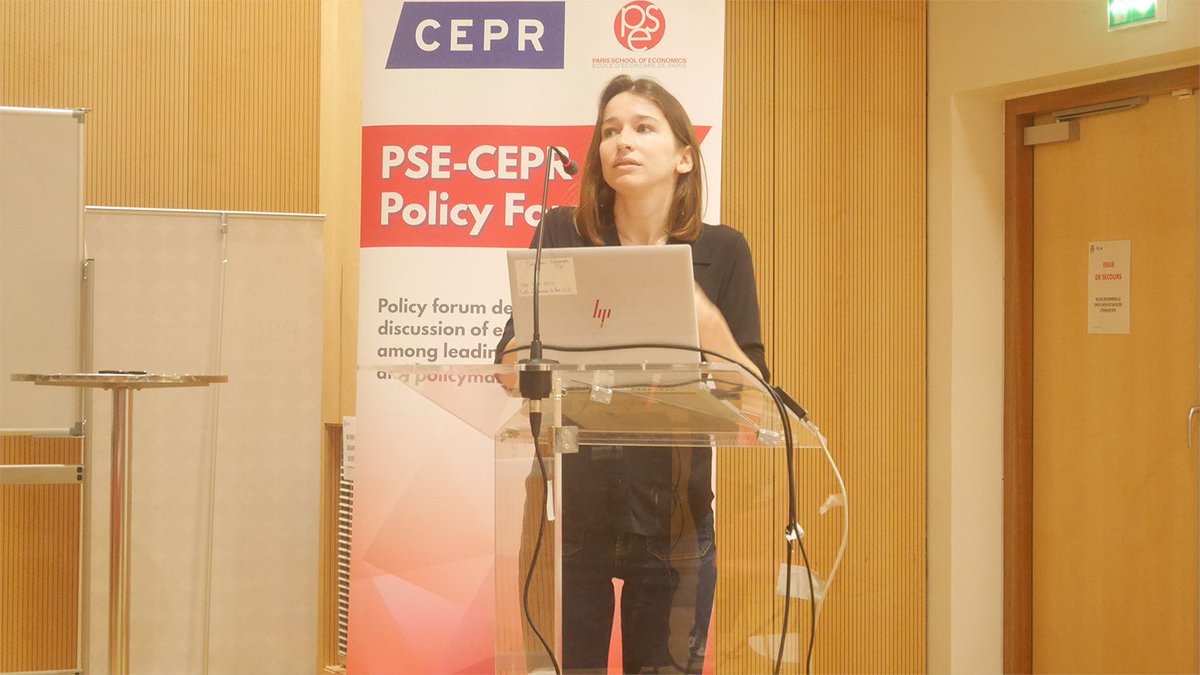 The morning of the first day of the PSE-CEPR Policy Forum ended with enriching presentations by PhD students. We were also very pleased to welcome researchers invited to present their research papers.
#PSECEPRPolicyForum <a href="/cepr_org/">CEPR</a>