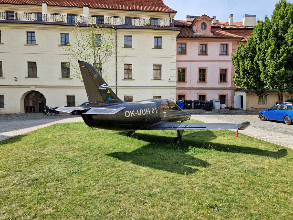 From the window of our lab #2 - a detail. 💙CTU