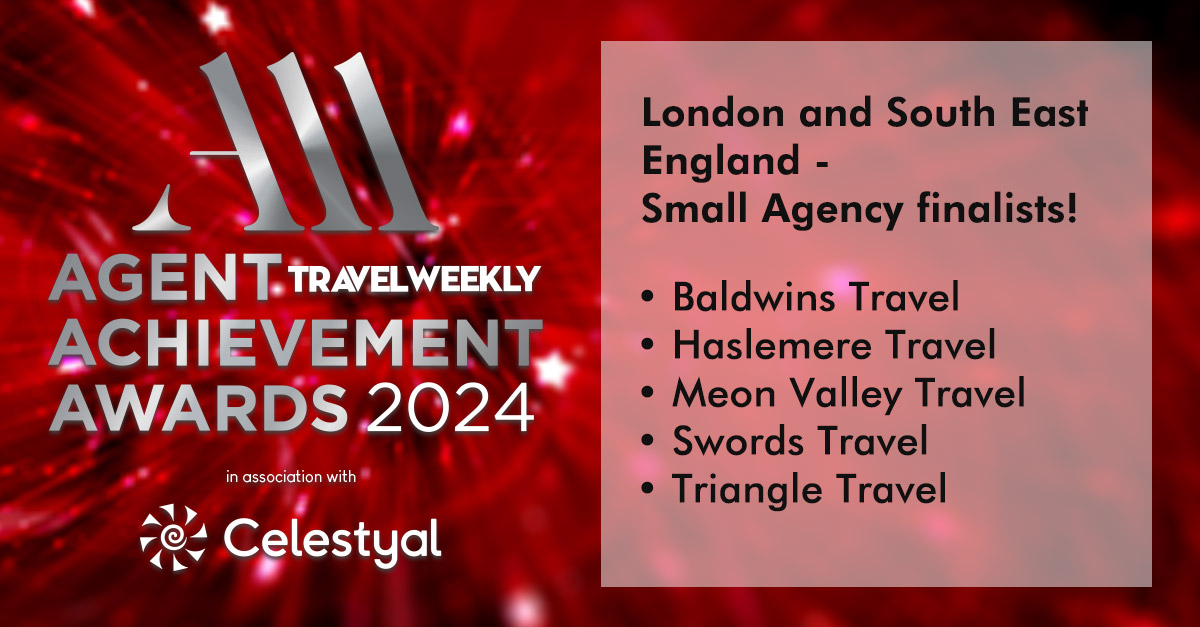 travelweekly's tweet image. Some fantastic finalists in London and South East England, but which will be name best small agency?

Good luck to @baldwinstravel, @HaslemereTravel, @MeonValleyTrvl, @swords_travel and @TriangleTravel

#TWAAAS travelweekly.co.uk/news/travel-ag…