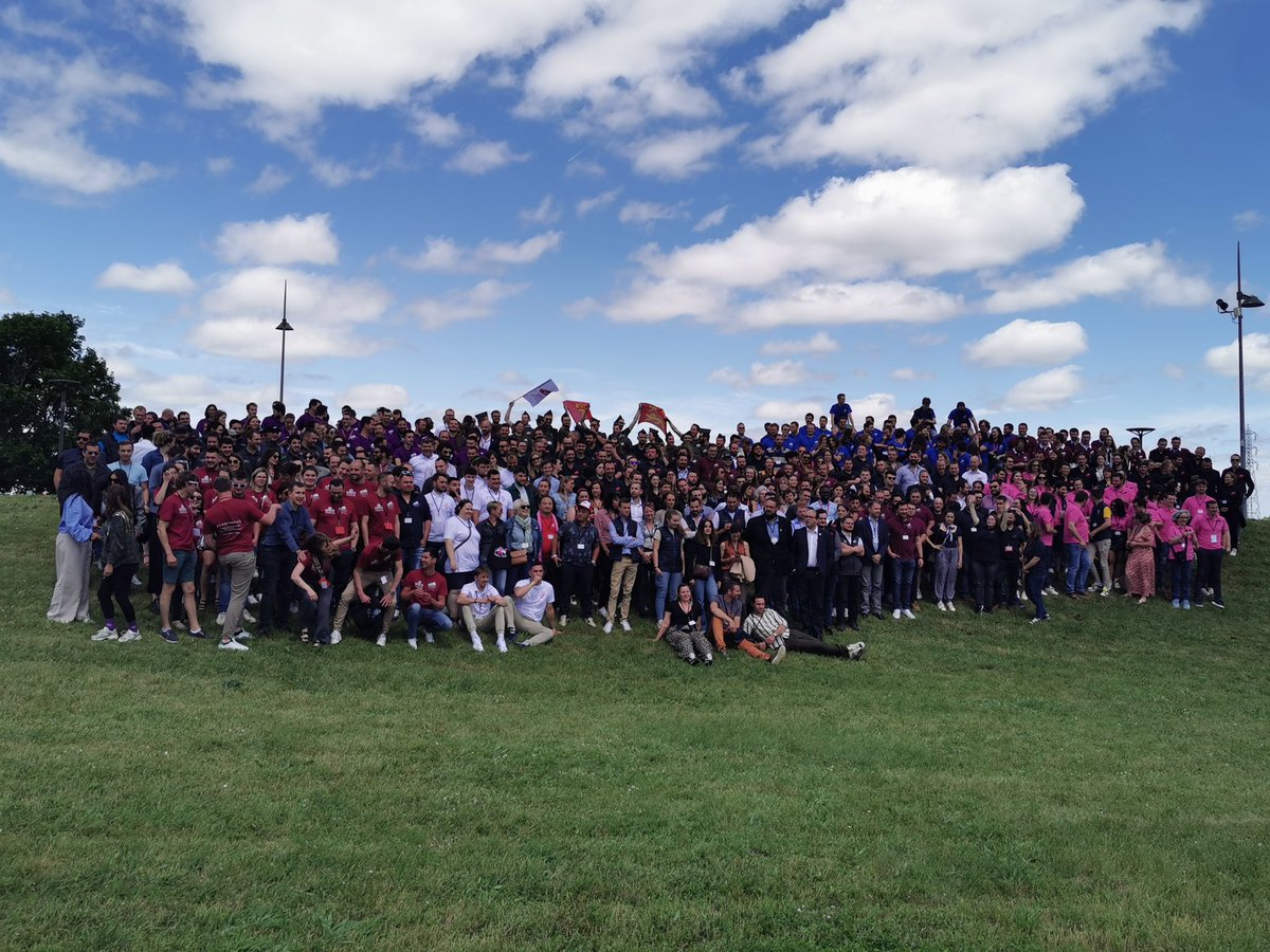 Photo de famille pour ce 57eme Congrès national de Jeunes Agriculteurs !