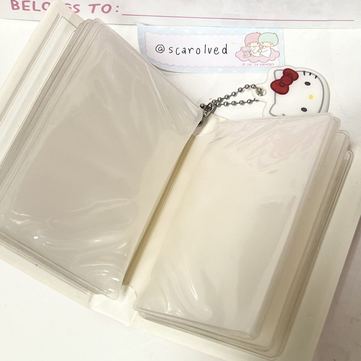 scarolved's tweet image. wts/ขาย แฟ้มการ์ด kitty sanrio พร้อมส่ง  ✧   

  ✶ ทักมาขอดูเพิ่มเติมได้นะคะ
  ✶ 190 รวมส่ง

Tags 🍥
#ตลาดนัดsanrio #ตลาดนัดซานริโอ้ #เเฟ้มการ์ด #ตลาดนัดเเฟ้มการ์ด #collectbook