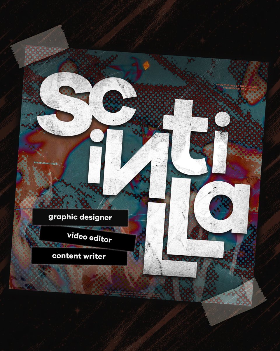 ‌  ⠀

Scintilla is rallying the crew for an extraordinary
quest, seeking out top-tier 𝐞𝐝𝐢𝐭𝐨𝐫𝐬 and 𝐰𝐫𝐢𝐭𝐞𝐫𝐬.

Do you have what it takes to step foot in the
Kingdom of Auradon? Only one way to find out.

❨bit.ly/SNT-APPLICATION❩

‌