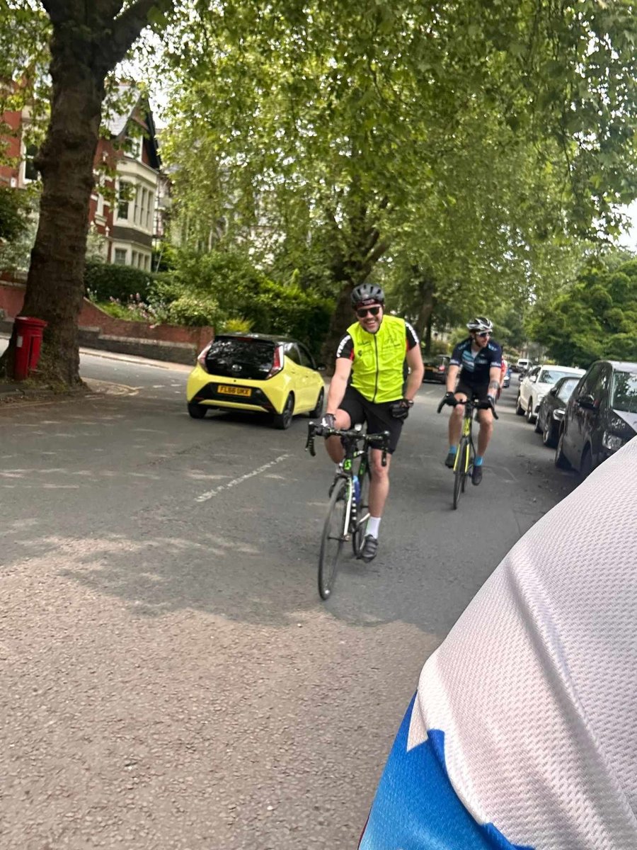 Whitehead_BS's tweet photo. On Saturday, the first of the 54321 Cymru Challenges took place, #RidingtoRemember Tim. The event should raise ยฃ2k for Prostate Cymru and we're already looking forward to #RidingtoRemember Jon, on Saturday 15th June. โญ @ProstateCymru @TRBreweryBar https://t.co/7rmDQIc9bB