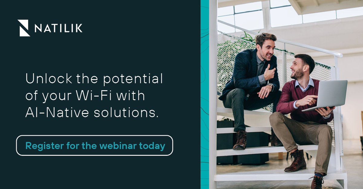 Unlock the power of AI to transform your Wi-Fi! Join us at 11:30 AM on Wednesday, 12th June, as our acclaimed Wi-Fi expert <a href="/UKDanJones/">Dan Jones</a> teams up with @JuniperNetworks for an insightful discussion. Reserve your place today: 

bddy.me/3VDHC3f