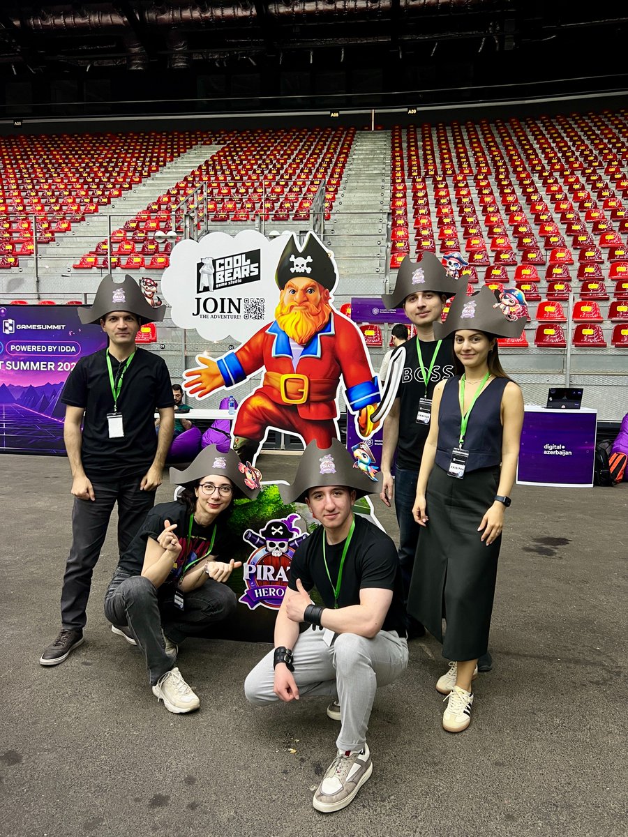 CoolBearsGames's tweet photo. 2 busy days @gamesummit_ai event are over! Our new game "Pirate Heroes" gathered so many people at our booth, and we were thrilled to see people enjoy playing it for hours and bring friends afterward 😊🎮🫰🏻Stay tuned for Pirate Heroes being released on @Poki platform very soon!🎉 https://t.co/9UT6uN21ds