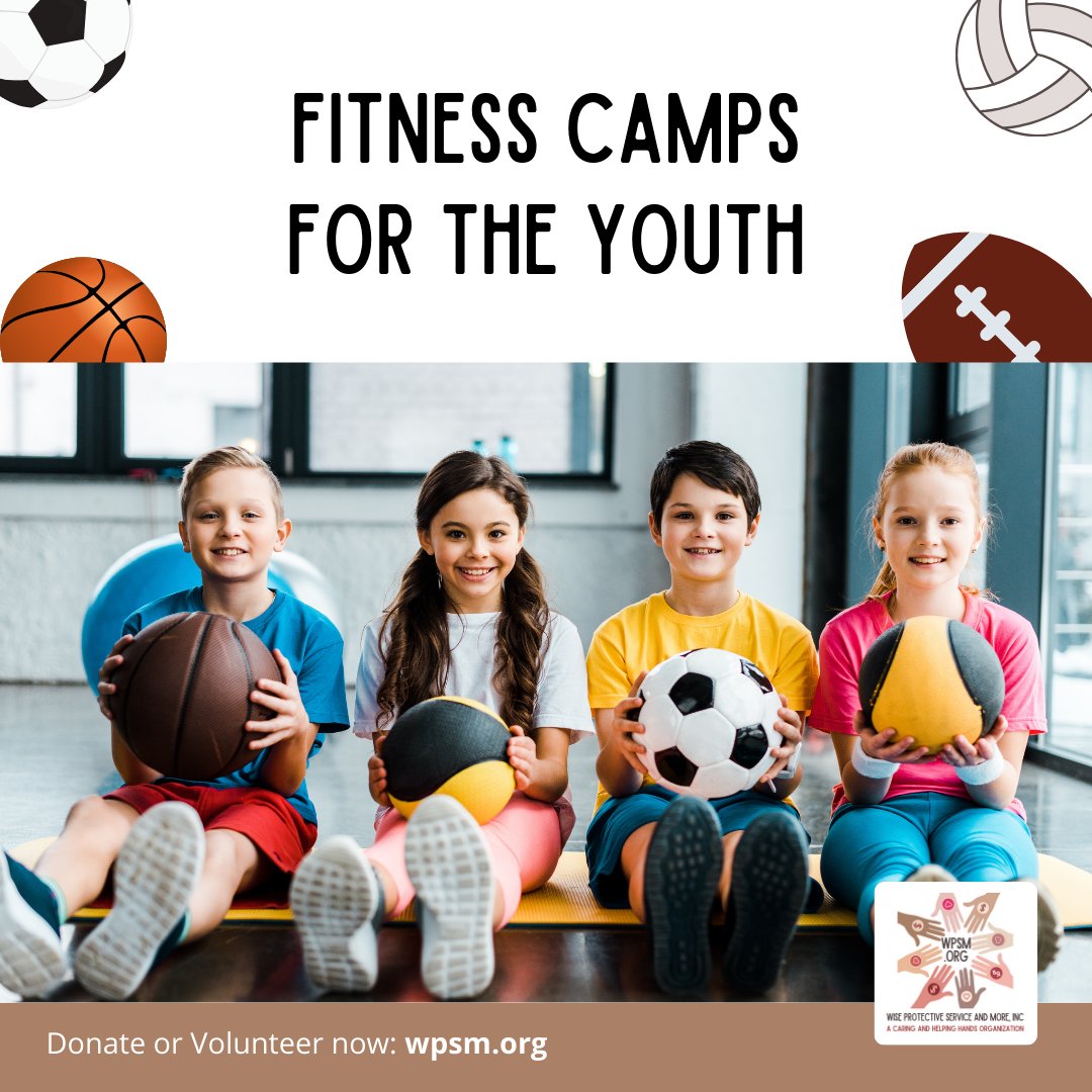 WpsmOrg's tweet photo. WPSM is excited about teaching children to be more active, eating the right kinds of food, and caring about being healthy.

Help us help our kids grow up strong. Visit: https://t.co/8oXLFwUAgp

#fightingobesity #healthy  #nonprofit #helpfightobesity #fitnesscamps #wpsm https://t.co/T5NwF0cSKS