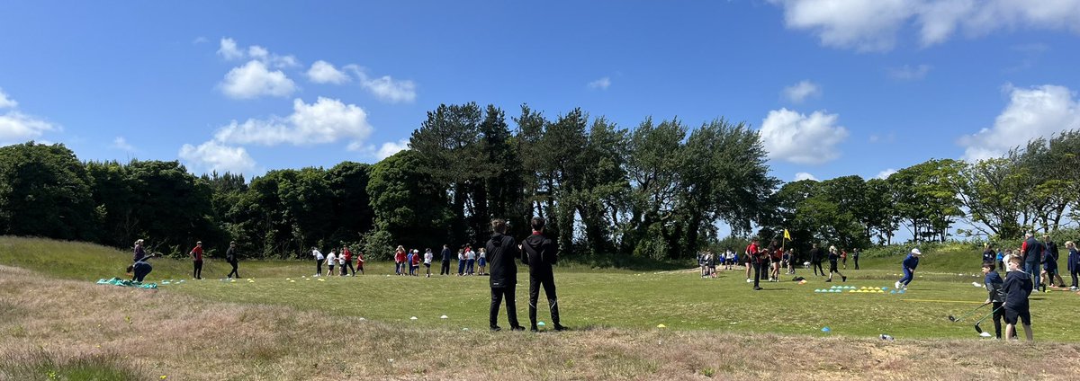 The KS2 golf is in full swing <a href="/formbyhall/">Formby Hall</a> - thankyou to <a href="/GavForsythGolf/">Gavin Forsyth</a> <a href="/golffoundation/">Golf Foundation</a> and the brilliant @FHSPEDepartment Sports leaders