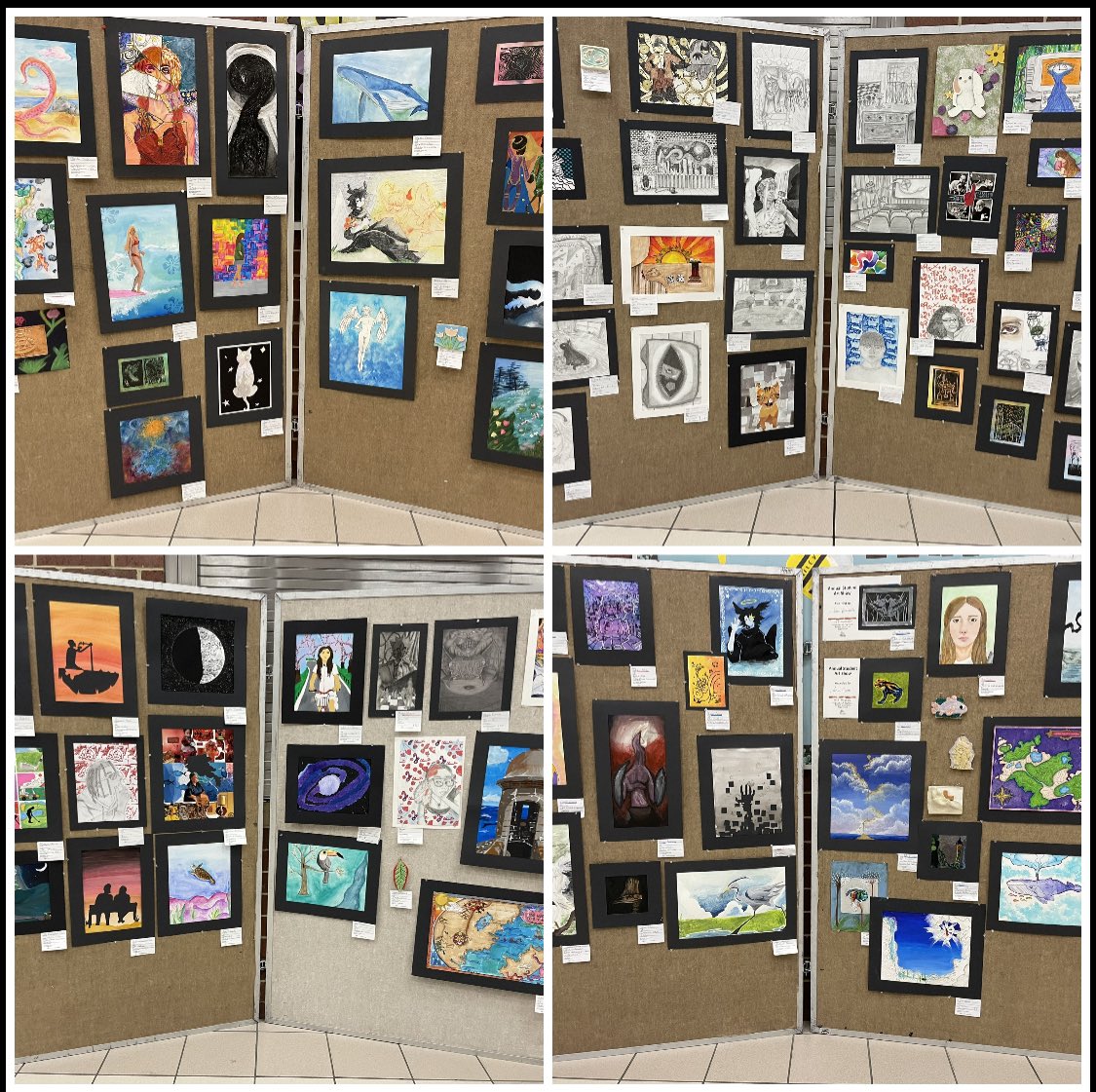 Leigh Drake (@ldrake421) on Twitter photo Beautiful work @imaginearths and Liz Tumilty. Hereβs to a wonderful art show evening. <a href="/TallwoodLions/">Tallwood High School</a> Beautiful work @imaginearths and Liz Tumilty. Hereβs to a wonderful art show evening. <a href="/TallwoodLions/">Tallwood High School</a>