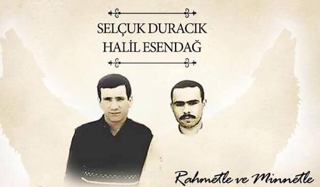 Cellat;
ben böyle insanlar görmedim. 
Öncekiler bana  küfür ediyordu; 
bunlar ise, ''Hakkını helal et, dediler.''
Darağacında İki  Yiğit  Esendağ Ve Duracık
Tinleri şad olsun.