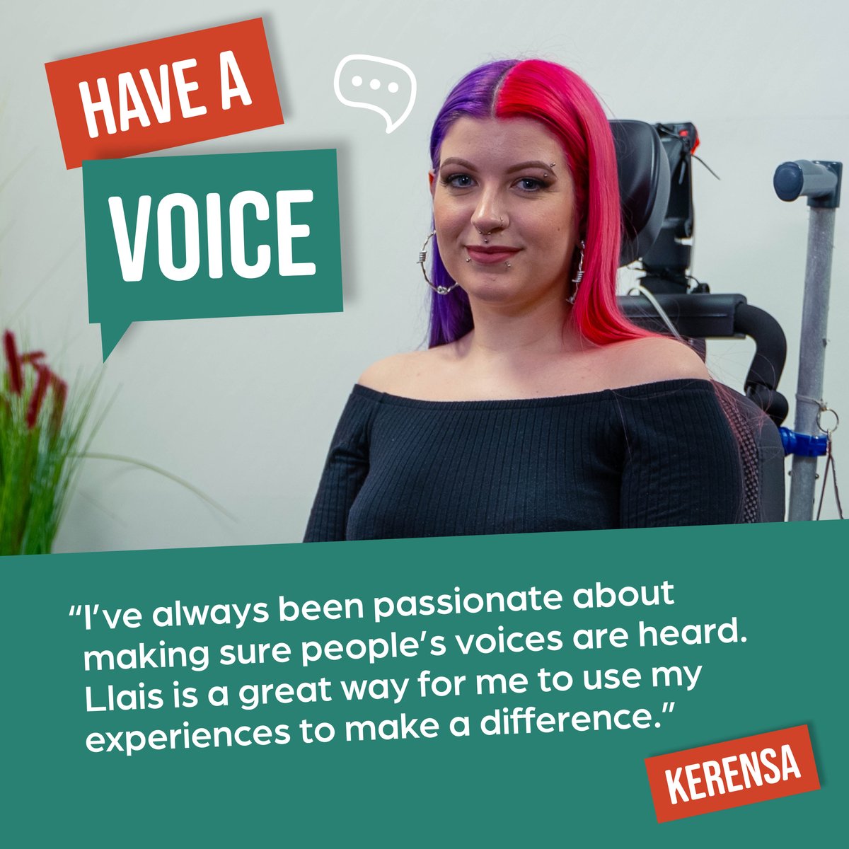 Llais_Wales's tweet photo. Meet our volunteer, Kerensa.
As a Llais volunteer, you will…
📰 Receive newsletter updates
✏️Receive free training and support
💡Influence future work priorities
💭And let more people know about Llais and contribute to improved services.
#HaveAVoice at: https://t.co/3IAfjYsNry https://t.co/l0Z41IqYlD