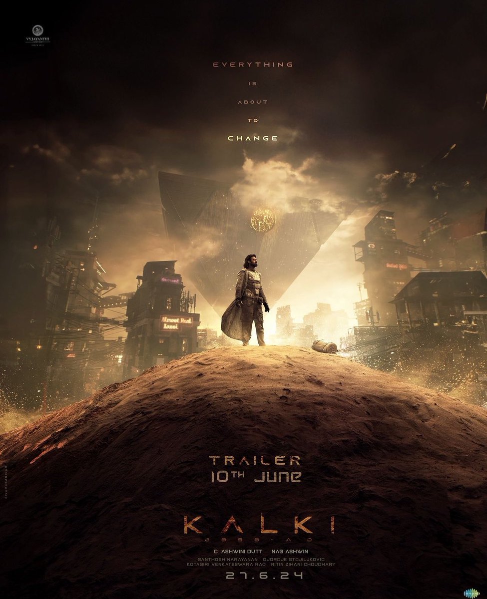 ATamilMovMedia's tweet photo. #kalki #2898ad Trailer Coming Soon…
#kalki2898ad #prabhas #nagashwin #amitabhbacchan #kamal #kamalhassan #deepikapadukone #vyjayanthimovies #prabhasfans #darling #darlingprabhas #deepika #indian #indiancinema #indianmovie https://t.co/GexG7mzJPz