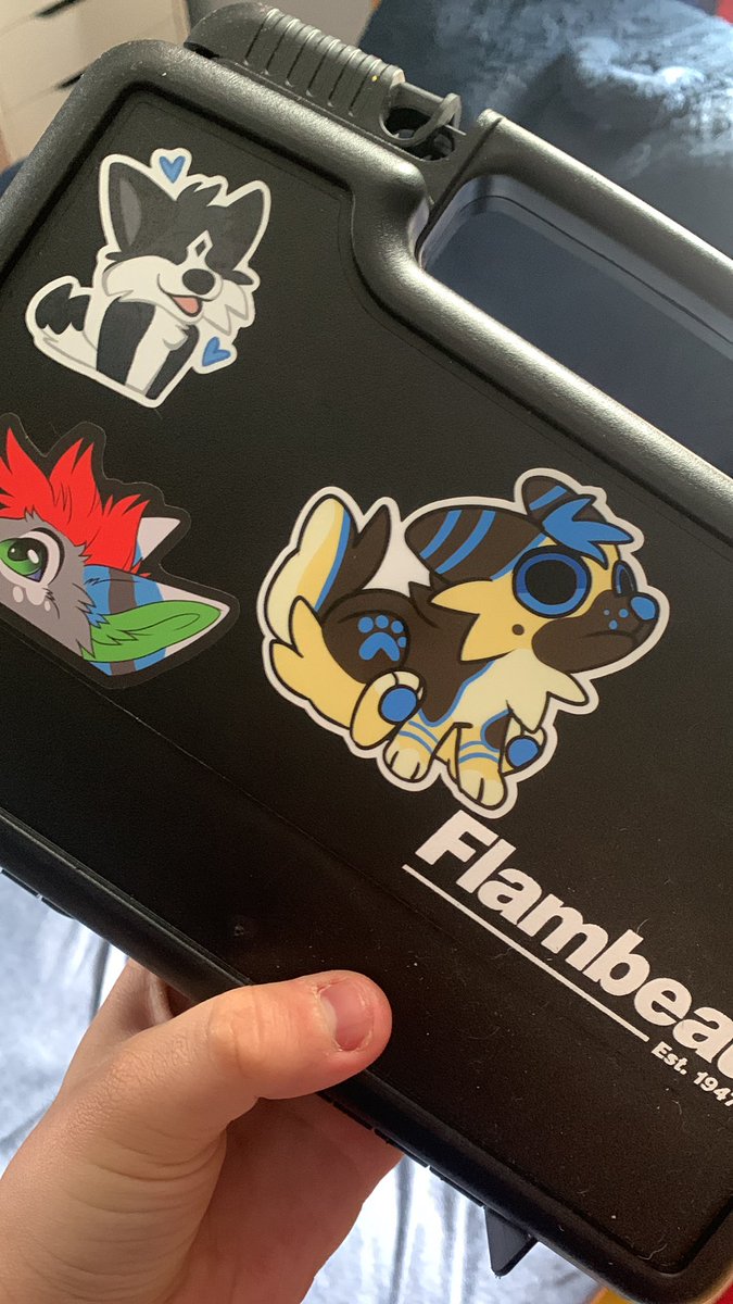 ShepGoesBlep's tweet image. Actual convo I had on the Airsoft field in the staging area:

Guy: *sees the furry stickers on my gun case*
Guy: dude, are you a furry?
Me: yeah
Guy: that’s weird bro
Me: we’re grown ass adults playing with toy guns are we really gonna hobby judge
Guy: ….
Me: …..
Guy: yeah fair