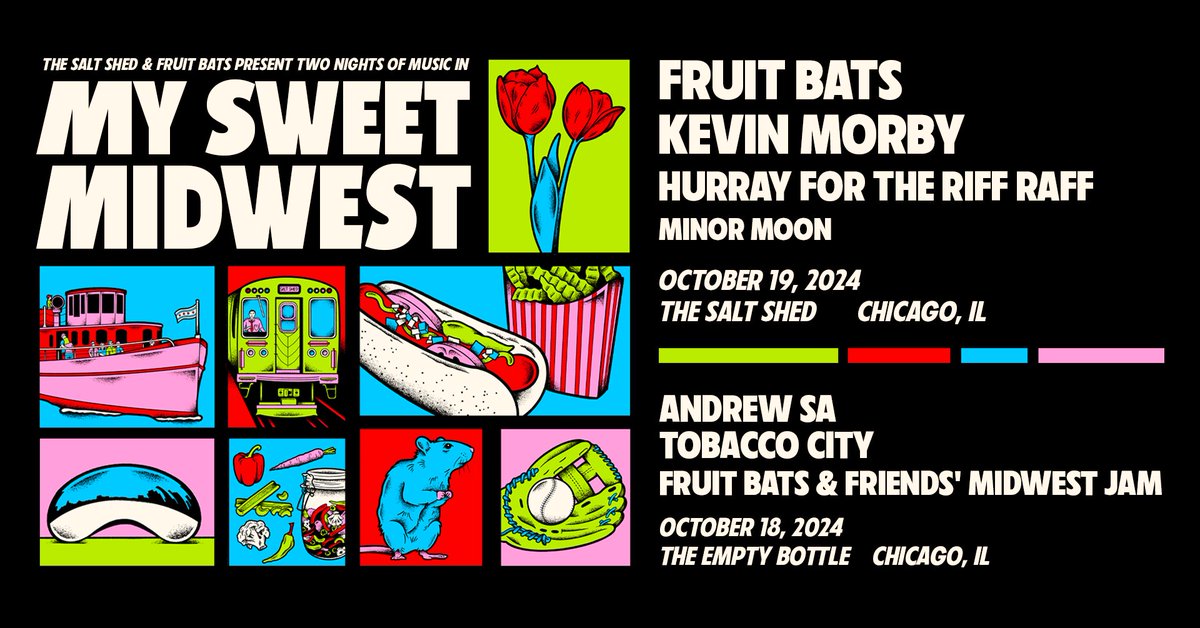 Fruit Bats tweet media