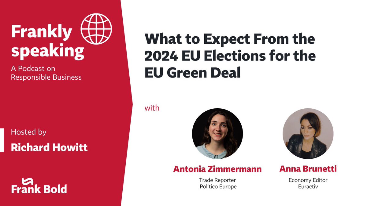 How will the European Elections impact the EU's commitment to fight climate change and champion business sustainability? Listen to the new edition of our #FranklySpeaking responsible business podcast: Spotify open.spotify.com/episode/4z2Q7r…
Apple podcasts.apple.com/de/podcast/50-… #climateaction