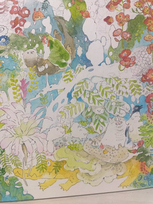 「plant watercolor (medium)」 illustration images(Latest)