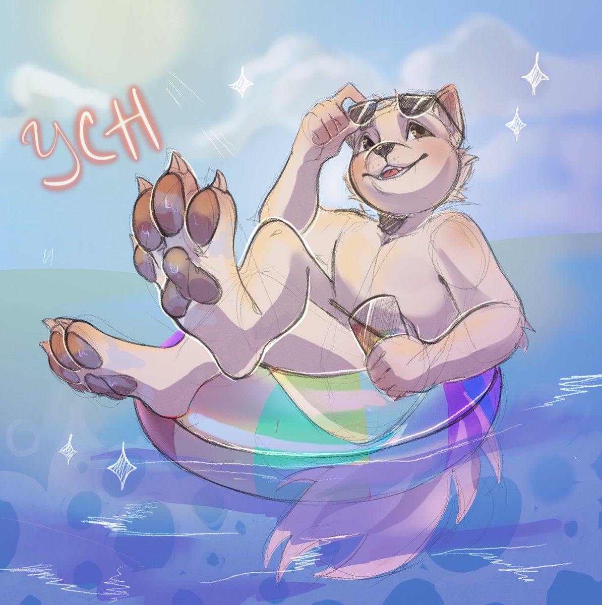 FREE RAFFLE YCH⭐️
To join:
-retweet+like+follow
Results will be in 5 days!
If you don’t want to wait, this ych is available now for $65⭐️Claim in dm