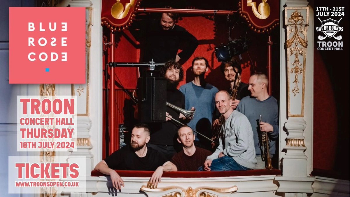 guitarlad58's tweet photo. We weren't expecting that. Having seen Ross Wilson and @BlueRoseCode at Omeara, London, in May we're back for more from the boys at the Out of Bounds Festival in Troon Concert Hall during The Open Golf Championship
week! 😀
#BlueRoseCode #BrightCircumstance #LiveMusic #Ayrshire https://t.co/bVv1JYRh0e