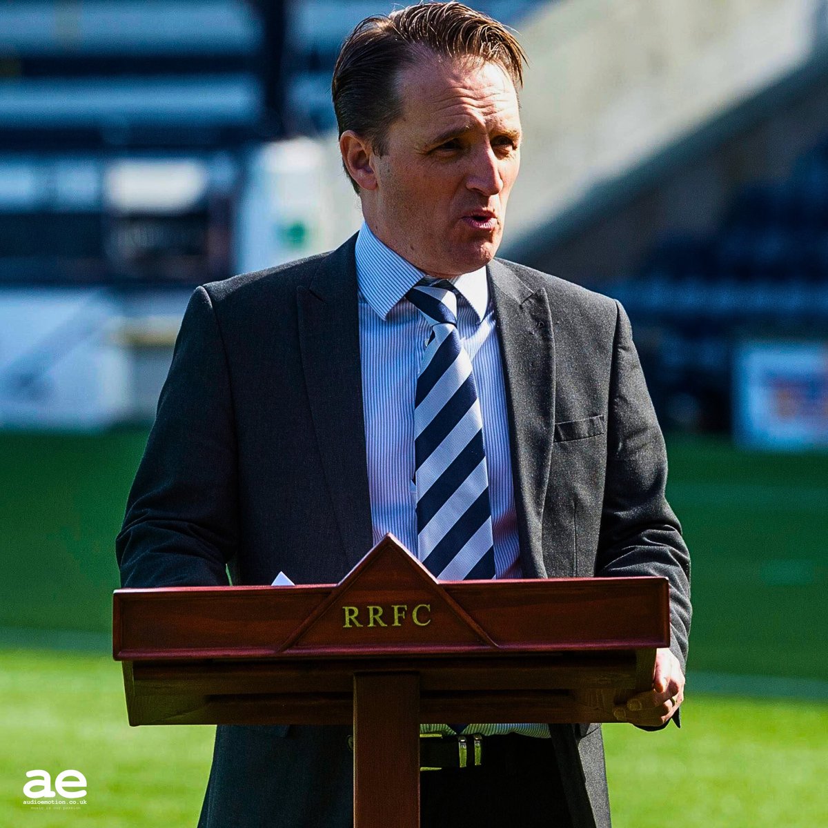 After 12 years of service, Media Officer Niall Russell is stepping away from his position.

He’s covered a range of roles, helping with the website, RaithTV, and media duties.

Now returning as a supporter in the stands, we’d like to thank Niall for everything over the years. 💙