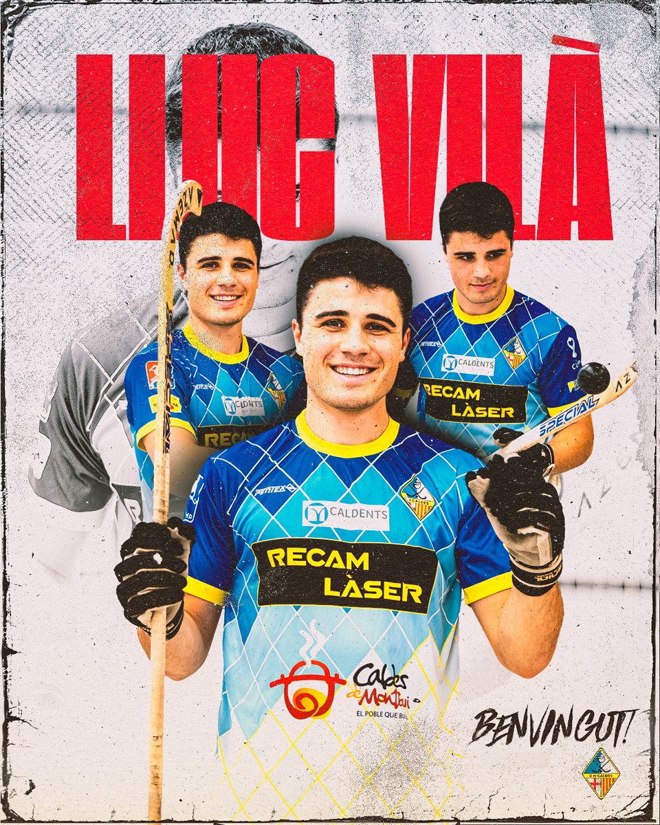 ❗️𝐎𝐅𝐈𝐂𝐈𝐀𝐋!

🆕 <a href="/llucvilacruells/">Lluc</a> nou jugador del Recam Làser Caldes!

🙌 Benvingut a la Torre Roja!

#SomhiCaldes