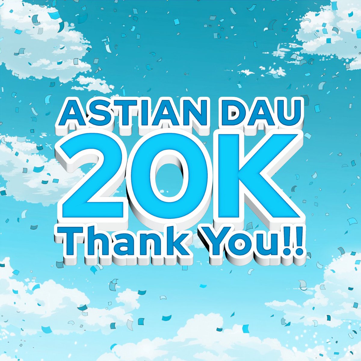 CeluvPlay's tweet photo. CeluvPlay's DApp 'ASTIAN' reaches 20K+ DAU!

ASTIAN is a serves as the cornerstone of our platform offering a wide range of products and services based on CeluvPlay's own IP.

▪️ Onchain users : 47K
▪️ Total Game TX : 2M
▪️ Total Mining TX : 400K

More Details 👉https://t.co/yX7HC0NZQi
