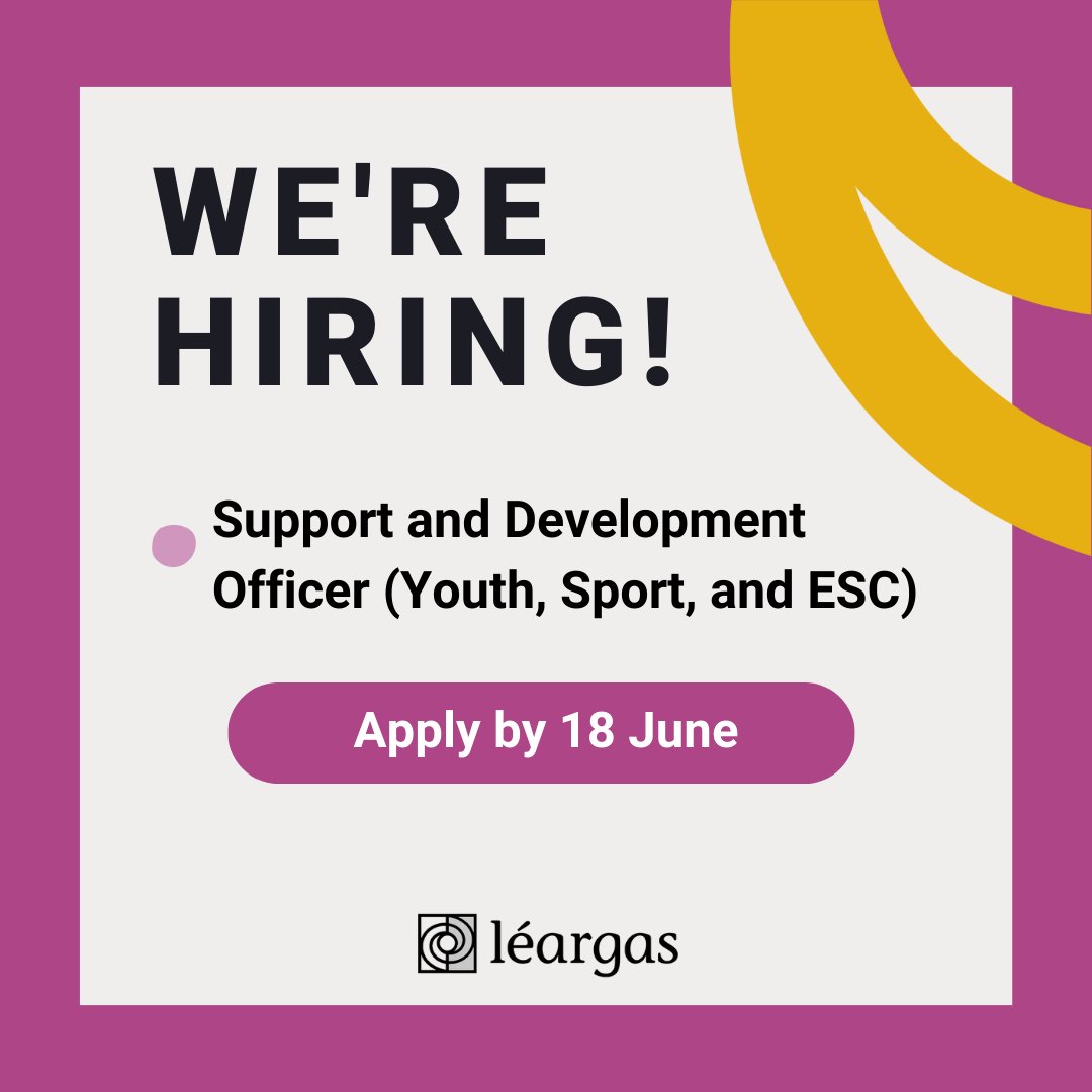 Leargas's tweet photo. 📢 Léargas is now recruiting for an enthusiastic and driven person to join our team!

Find all the details on how to apply here https://t.co/ENUcT2OUbP

#Hiring #JobFairy https://t.co/QbGhy1JK2y