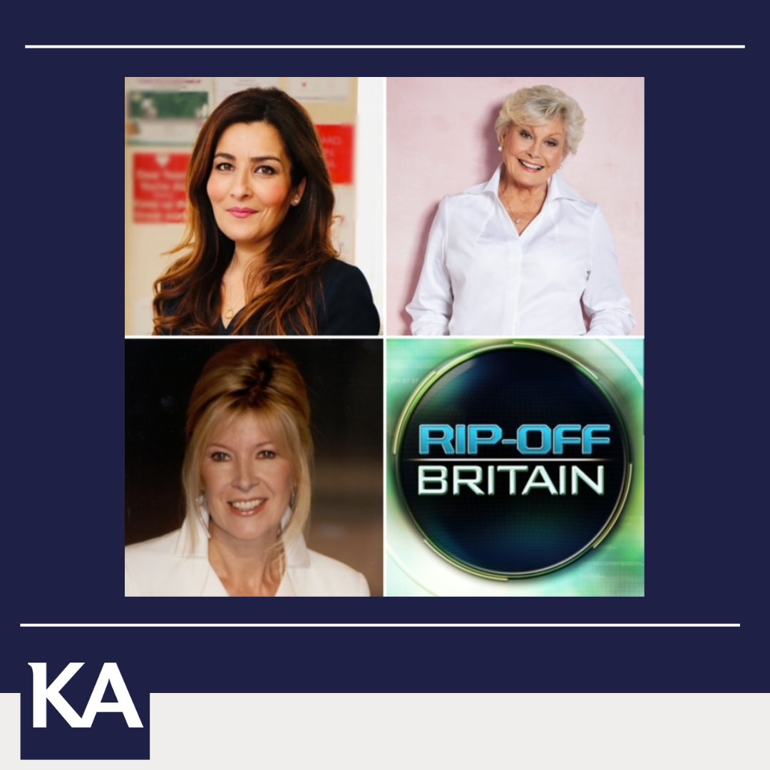 Knight Ayton Management (@knightayton) on Twitter photo On this morning's episode of Rip Off Britain, <a href="/TheAngelaRippon/">Angela Rippon</a>, Julia Somerville, <a href="/ayeshanayyarlaw/">Ayesha Hannah Nayyar</a> and the team investigate debt collectors pursuing innocent customers. Watch now on <a href="/BBCOne/">BBC One</a>. On this morning's episode of Rip Off Britain, <a href="/TheAngelaRippon/">Angela Rippon</a>, Julia Somerville, <a href="/ayeshanayyarlaw/">Ayesha Hannah Nayyar</a> and the team investigate debt collectors pursuing innocent customers. Watch now on <a href="/BBCOne/">BBC One</a>.