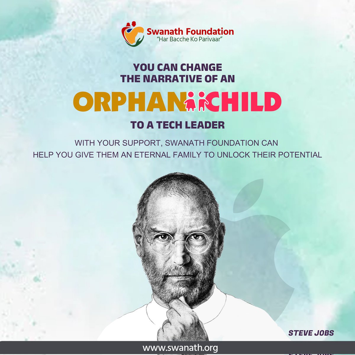 SwanathF's tweet photo. Did you know you can make a difference in the life of an orphan child by supporting Swanath Foundation? Help change their narrative and unlock their potential to become a tech leader. #swanathfoundation #orphanchild https://t.co/B53cTCnFGO