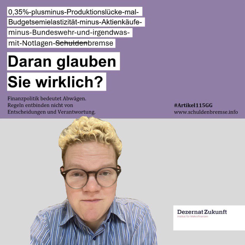 Guten Morgen liebes <a href="/BMF_Bund/">Bundesministerium der Finanzen</a> , wir haben eine kleine Ergänzung zu eurer Kampagne: ...  mehr dazu auf schuldenbremse.info ! #Artikel115GG