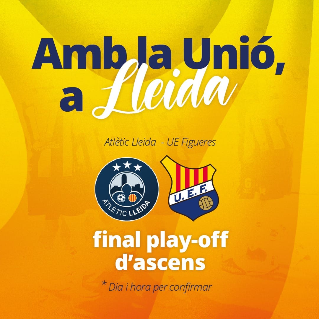 orgullfigueres's tweet image. La @UEFigueres posa a disposició dels aficionats un autocar per animar l'equip dissabte a la final del play-off d'ascens a #3aRFEF,  a l'Estadi Ramon Farrús davant l'Atlètic Lleida. Cal apuntar-se ja a les oficines del club o al bar “El Còrner” de l’Estadi!
#Figueres #UEFigueres