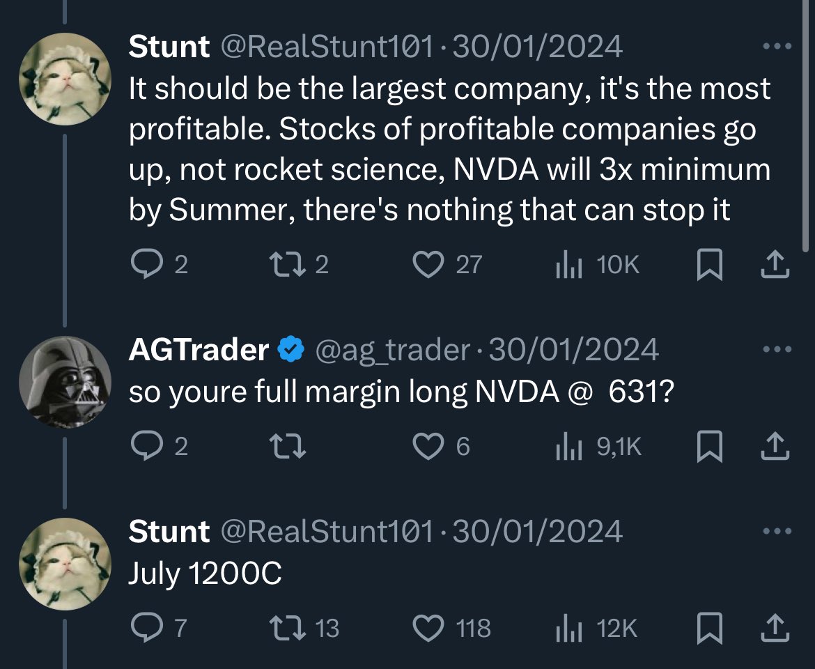 ruth_capital's tweet image. MOTHER OF GOD this is unreal, check the dates on those tweets

$NVDA
