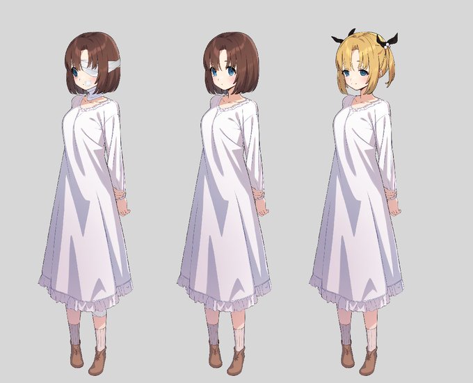 制作中のダンウィズDLCに出てくるキャラの立ち絵
ちょっと直した 