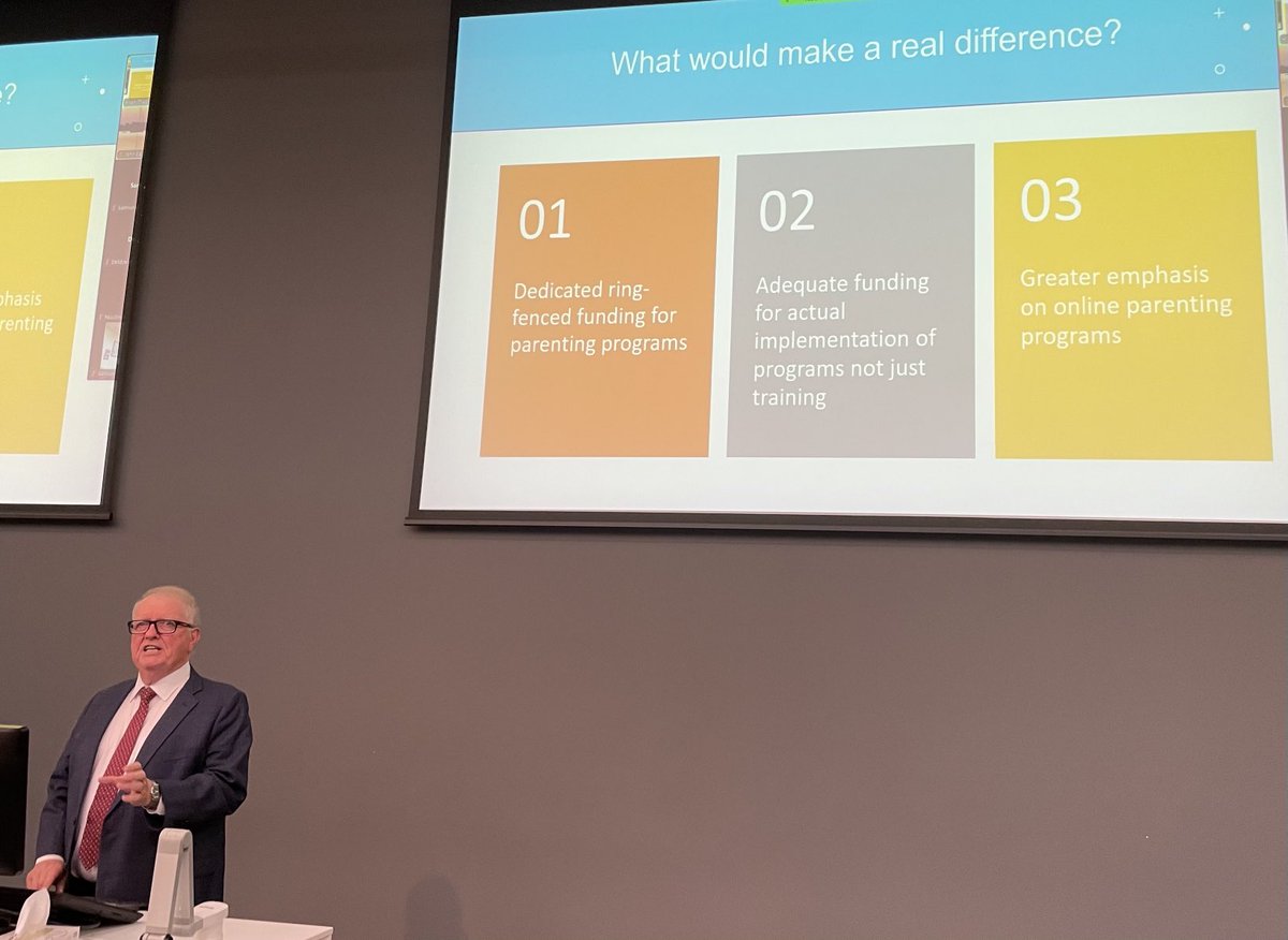 Great to hear a strong emphasis on effective multi-level implementation interventions, and inter-programme collaboration in ⁦<a href="/DrMattSanders/">Professor Matthew Sanders</a>⁩ symposium for ⁦<a href="/icamhNZ/">Te Ara Hāro | Centre for ICAMH NZ</a>⁩ today.