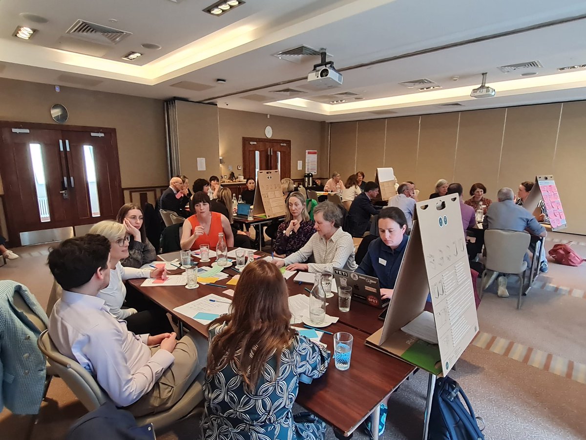 ENACtStudy's tweet photo. Thanks to all who took part in our recent stakeholder workshop on the Development of a  Model of Care to improve the Management of Osteoarthritis in Primary Care in Ireland. Wonderful to have so many attendees on the day! @hrbireland @helfrench @cunninghamjoice @RCSI_Physio https://t.co/TkyikbfpZ8