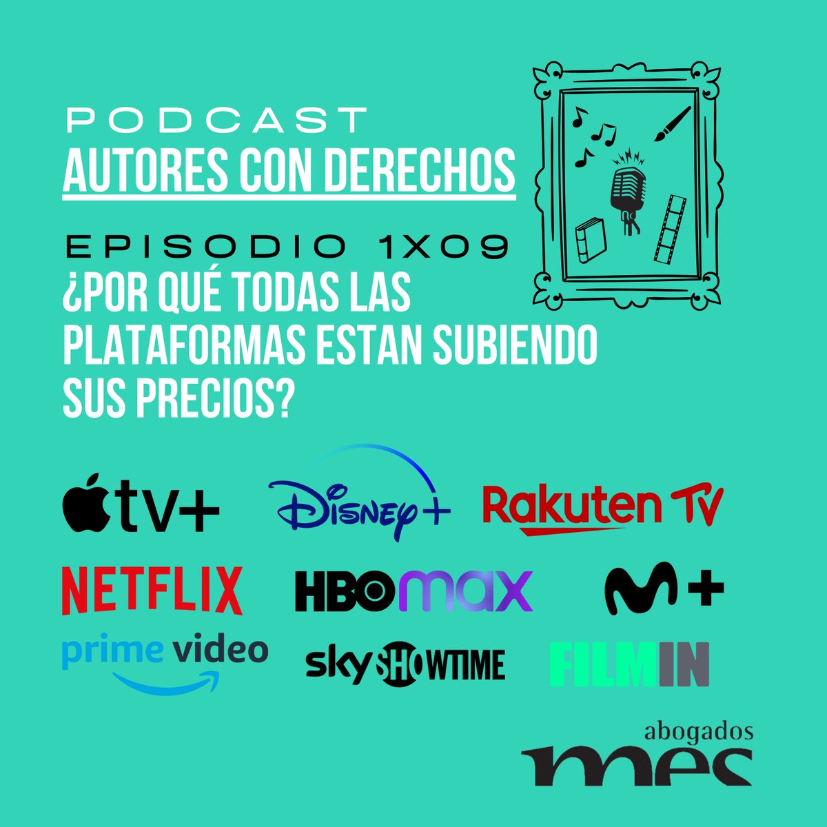 🎙️Episodio 1X09 de Autores con Derechos

¿Por qué Netflix está subiendo el precio de las suscripciones? 

🎥 Luces, cámara y... ¡Derecho de Autor!

🔗 𝗦𝗽𝗼𝘁𝗶𝗳𝘆--> lnkd.in/d8D84-db
🔗 𝗜𝘃𝗼𝗼𝘅--> lnkd.in/db7ebuv4

#netflix #autores #abogados #derechodeautor
