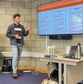 MACSI (@macsimaths) on Twitter photo Last week <a href="/macsi/">syslin-macsi</a> hosted a workshop on mathematical modelling of Li-ion batteries. Chaired by Michaela Ottaviani of TUS speakers included
Marek Sedlarik, Brno University of Technology, Czech Republic
Adam Boyce, UCD,
Ashok Das, Indian Institute of Technology
Mitchell Rae, UL Last week <a href="/macsi/">syslin-macsi</a> hosted a workshop on mathematical modelling of Li-ion batteries. Chaired by Michaela Ottaviani of TUS speakers included
Marek Sedlarik, Brno University of Technology, Czech Republic
Adam Boyce, UCD,
Ashok Das, Indian Institute of Technology
Mitchell Rae, UL